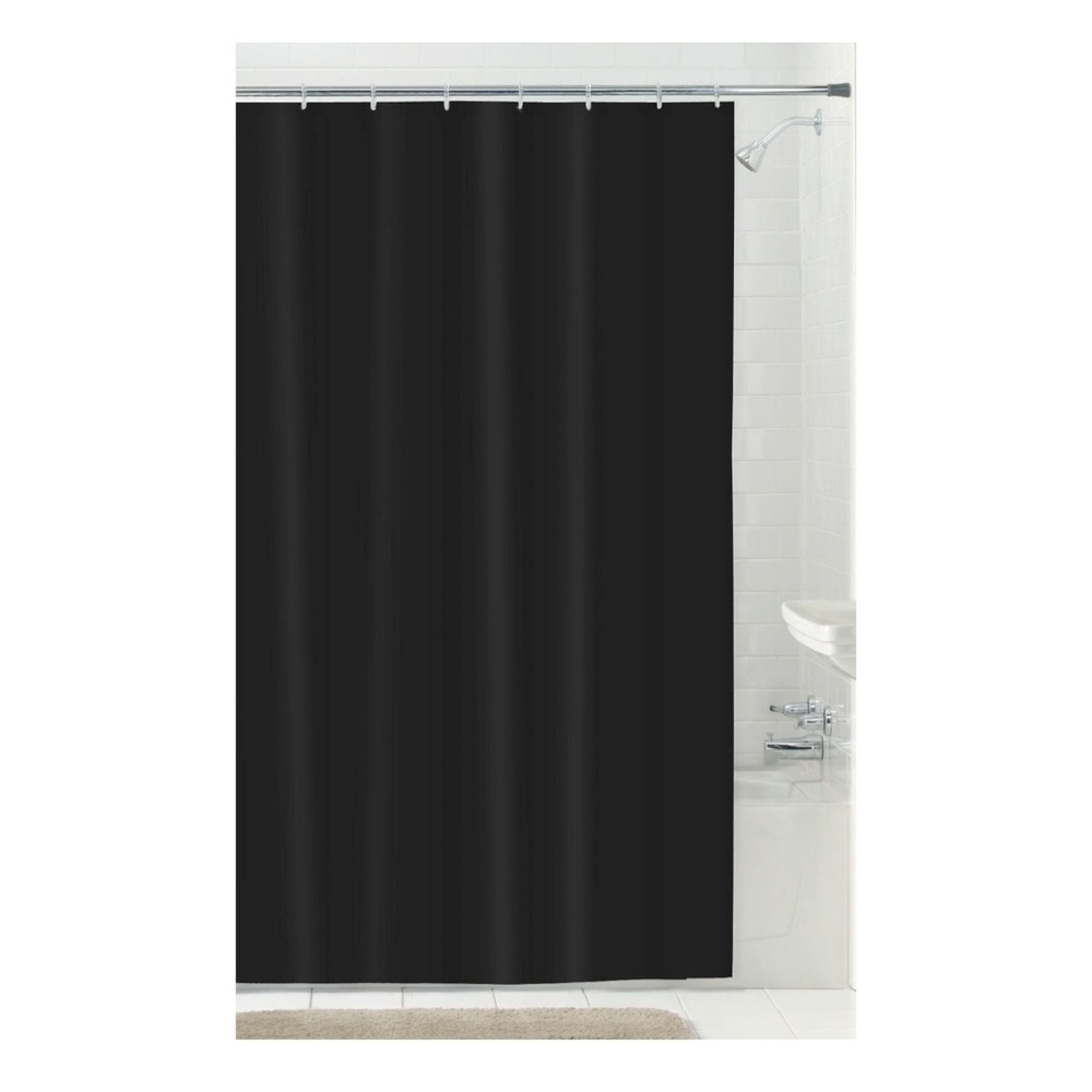 Elegant Black Shower Curtain